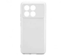 Dėklas iLike Xiaomi Poco X6 Pro Nano silicone case Sidabrinis