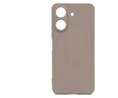 Dėklas iLike Xiaomi Redmi 13C 4G / Poco C65 Nano silicone case Sidabrinis