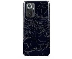 Dėklas iLike Xiaomi Redmi Note 10 Pro Burga Drifting Shores - Line Art Tough Case