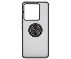 Dėklas iLike Xiaomi Redmi Note Pro 13 5G Hybrid Case With Ring Juodas