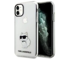 Karl Lagerfeld KLHCN61HNCHTCT Apple iPhone 11/ Xr 6,1″ skaidrus kietas dėklas Ikonik Choupette