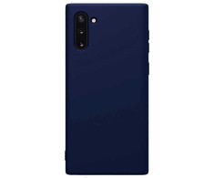 Dėklas Nillkin Samsung Galaxy Note 10 Rubber Wrapped Protective Cover Mėlyna