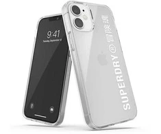 SuperDry Snap Apple iPhone 12 mini Skaidrus dėklas telefonui baltos spalvos 42593