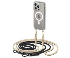 Tech-Protect FlexAir Chain MagSafe Apple iPhone 15 Pro – dėklas telefonui juodos spalvos and beige