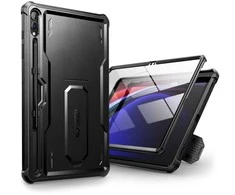 Tech-Protect Kevlar Pro Samsung Galaxy Tab S9+ 12.4" X810 / X816B – dėklas planšetiniam kompiuteriui juodos spalvos