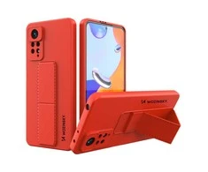 Wozinsky Kickstand dėklas skirtas Xiaomi Redmi Note 11 Pro, raudonas
