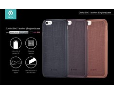 Dėklas Devia Apple iPhone 6/6s Jelly Slim leather Brown