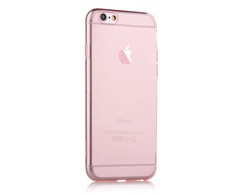 Dėklas Devia Apple iPhone 6/6s Naked Transparent Rose Gold