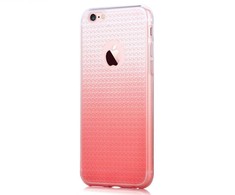 Dėklas Devia Apple iPhone 6/6s Plus Leo2 Diamond soft case Rose Gold