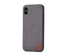 Dėklas Devia Apple iPhone X Acme case Pilkas