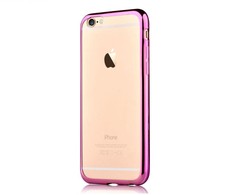 Dėklas Devia Apple iPhone X Glitter soft case Raudona