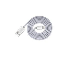 Devia Fashion Series Cable for Lightning (MFi, 2.4A 1.2M) sidabrinis