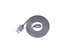 Devia Fashion Series Cable for Lightning (MFi, 2.4A 1.2M) pilkas