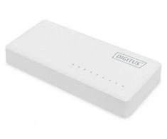 Šakotuvas Digitus Skaitmenas | 8 prievadų Gigabit Ethernet jungiklis | DN-80064-1 | Nevaldomas | Darbalaukis