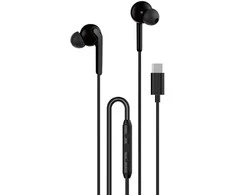 Dudao X3C+ laidinės USB-C į ausis įkišamos ausinės 1.2m – juodos spalvos