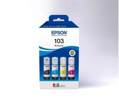 Epson 103 EcoTank | Ink Cartridge | Juodas, Cyan, Magenta, Geltona