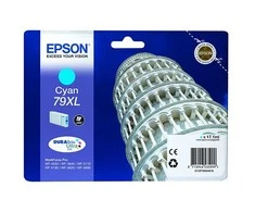 Epson 79XL | C13T79024010 | Rašalinių spausdintuvų kasetė | Žydra spalva