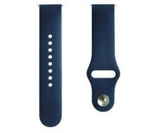 Evelatus 20mm Silicone Loop Watch Straps (130mm M/L) Mėlyna
