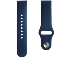 Evelatus 20mm Silicone Loop Watch Straps (130mm M/L) Mėlyna