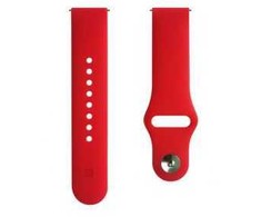Evelatus 22mm Silicone Loop Watch Straps (130mm M/L) Raudona