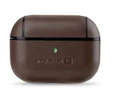 Evelatus Apple AirPods Pro Leather apsauginis dėklas Brown