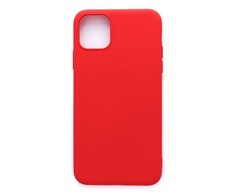 Evelatus Apple iPhone 11 Pro Max Nano Silikoninis dėklas Soft Touch TPU Raudona