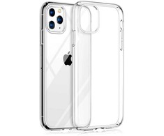 Evelatus Apple iPhone 11 Pro Max Clear Silikoninis dėklas 1.5mm TPU Transparent