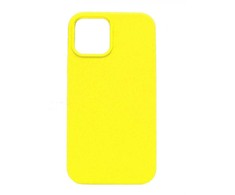 Evelatus Apple iPhone 12 mini Premium Soft Touch Silikoninis dėklas Lemon Geltona