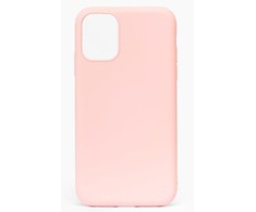 Evelatus Apple iPhone 12 mini Nano Silikoninis dėklas Soft Touch TPU rusvai gelsvas