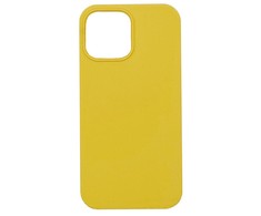 Dėklas Evelatus Apple iPhone 13 Pro Max Premium Soft TouchSilicone Case Geltona