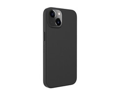 Evelatus Apple iPhone 14 Genuine Odinis dėklas with MagSafe Juodas