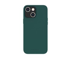 Dėklas Evelatus Apple iPhone 14 Plus Genuine Leather case with MagSafe Dark Žalias