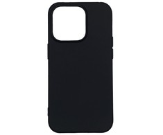 Evelatus Apple iPhone 14 Pro 6.1 Nano Silikoninis dėklas Soft Touch TPU Juodas