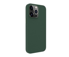 Dėklas Evelatus Apple iPhone 14 Pro Max Genuine Leather case with MagSafe Dark Žalias