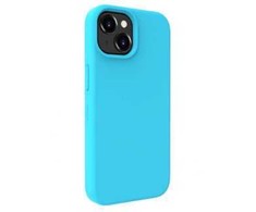 Dėklas Evelatus Premium Mīksta pieskāriena silikona aizmugures maks-apvalks priekš iPhone 15 Plus Zila