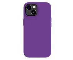 Evelatus Apple iPhone 15 Premium Magsafe Soft Touch Silikoninis dėklas Deep Violetinė