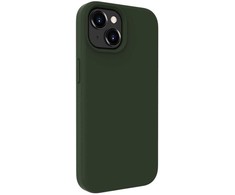 Evelatus Apple iPhone 15 Premium Magsafe Soft Touch Silikoninis dėklas Dark Olive