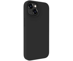 Evelatus Apple iPhone 15 Premium Magsafe Soft Touch Silikoninis dėklas Juodas