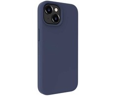 Evelatus Apple iPhone 15 Premium Magsafe Soft Touch Silikoninis dėklas Midnight Mėlyna