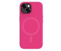 Evelatus Apple iPhone 15 Premium Magsafe Soft Touch Silikoninis dėklas Rožinė