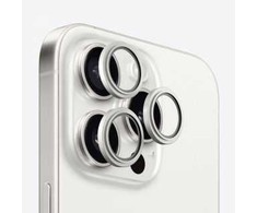 Evelatus Osłona Apple iPhone 15 Pro / 15 Pro Max kameros objektyvo apsauga, šarvuotas, titano spalvos (EVEAPP15PCLS)