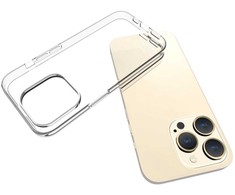 Evelatus Apple iPhone 15 Pro Clear Silikoninis dėklas 1.5mm TPU Transparent