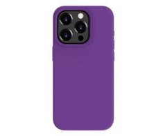 Evelatus Apple iPhone 15 Pro Max Premium Magsafe Soft Touch Silikoninis dėklas Deep Violetinė