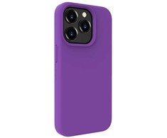 Evelatus Apple iPhone 15 Pro Max Premium Magsafe Soft Touch Silikoninis dėklas Deep Violetinė
