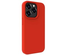 Evelatus Apple iPhone 15 Pro Premium Magsafe Soft Touch Silikoninis dėklas Raudona