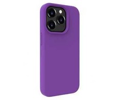 Evelatus Apple iPhone 15 Pro Premium Magsafe Soft Touch Silikoninis dėklas Deep Violetinė