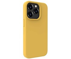Evelatus Apple iPhone 15 Pro Premium Magsafe Soft Touch Silikoninis dėklas Gold