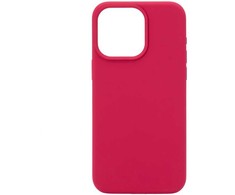 Evelatus Apple iPhone 15 Pro Premium Magsafe Soft Touch Silikoninis dėklas New Function Rose Raudona