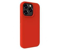 Evelatus Apple iPhone 15 Pro Premium Magsafe Soft Touch Silikoninis dėklas Raudona