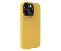 Evelatus Apple iPhone 15 Pro Premium Soft Touch Silikoninis dėklas Gold